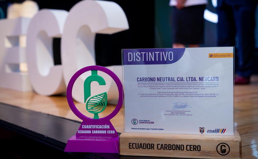 Distintivo PECC Carbono Neutral